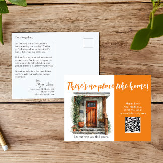 Postal de marketing inmobiliario Realtor Mailer