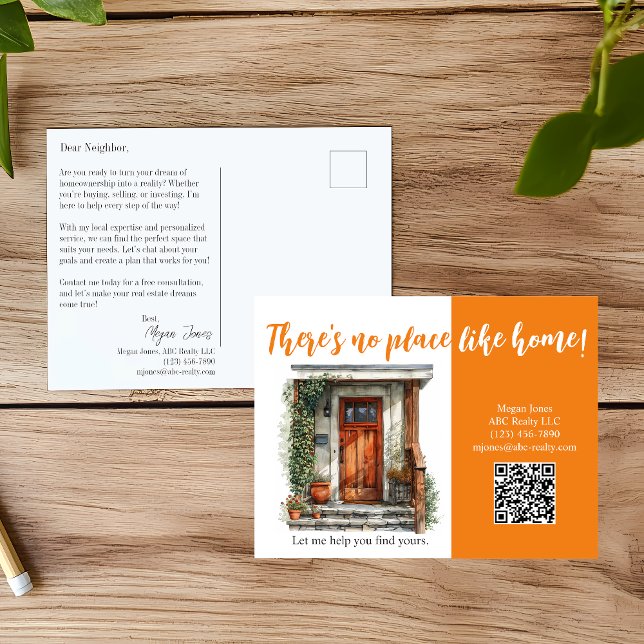 Postal de marketing inmobiliario Realtor Mailer (Subido por el creador)