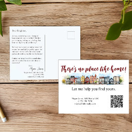 Postal de marketing inmobiliario Realtor Mailer