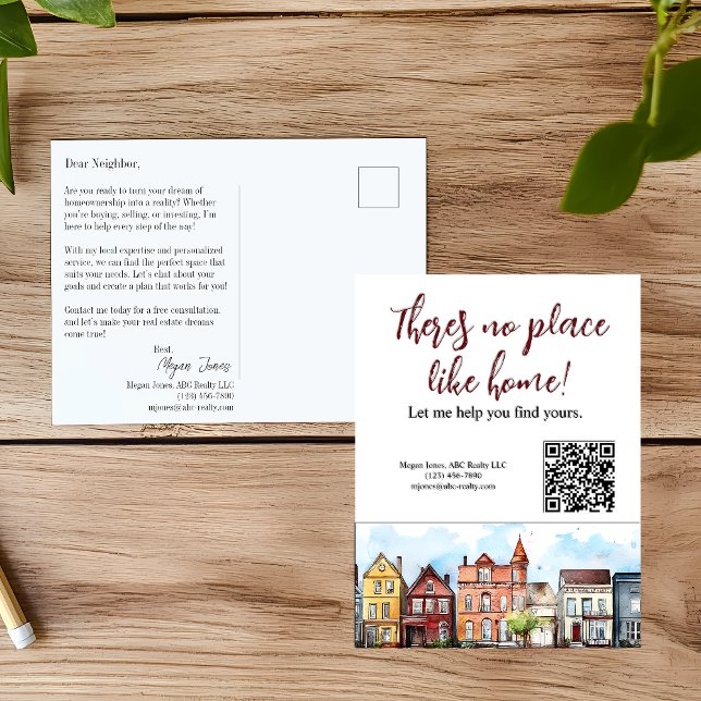 Postal de marketing inmobiliario Realtor Mailer (Subido por el creador)