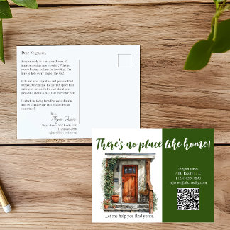 Postal de marketing inmobiliario Realtor Mailer