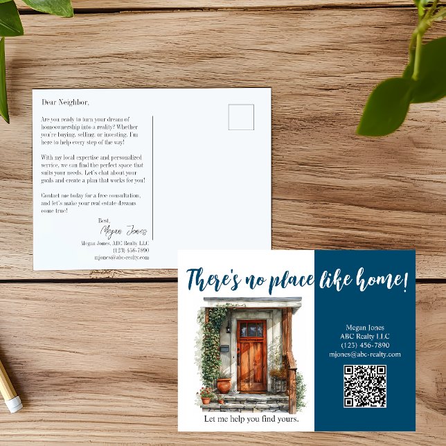 Postal de marketing inmobiliario Realtor Mailer (Subido por el creador)