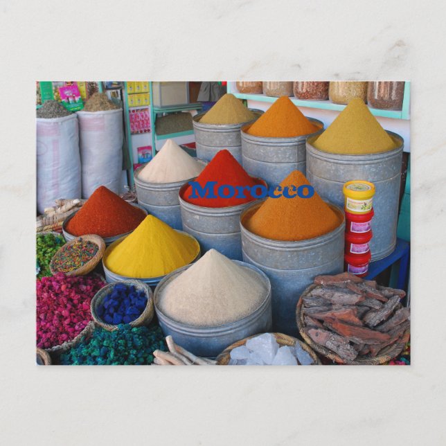 Postal de Marruecos (Anverso)