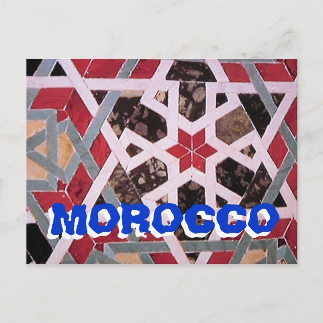 postal de Marruecos (Anverso)