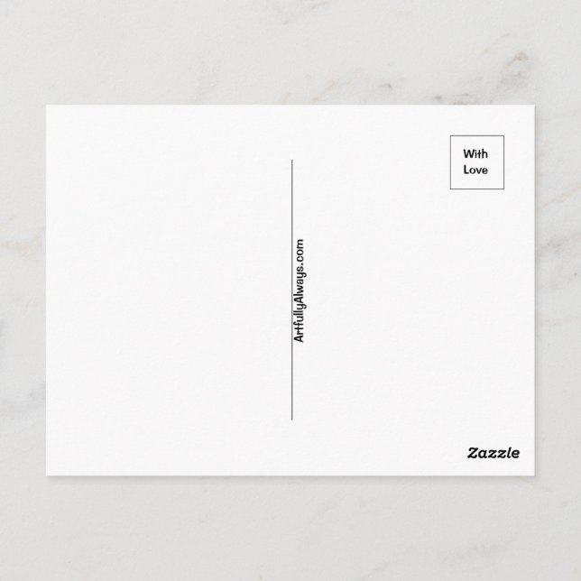 Postal de Meowy Navidades (Reverso)