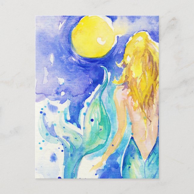 Postal de Mermaid (Anverso)
