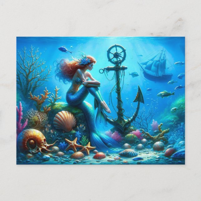 Postal de Mermaid (Anverso)