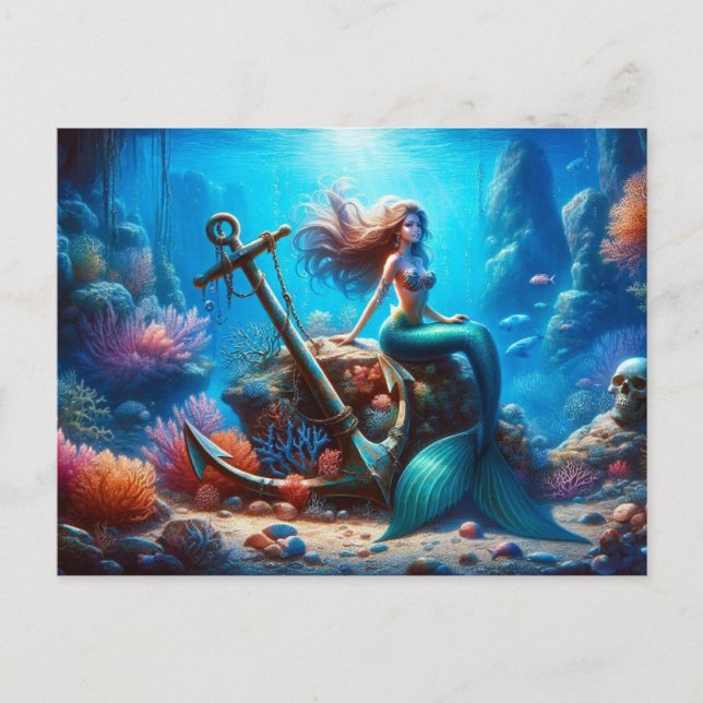 Postal de Mermaid (Anverso)