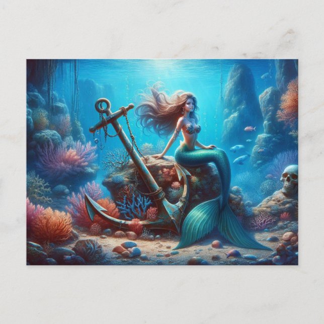 Postal de Mermaid (Anverso)
