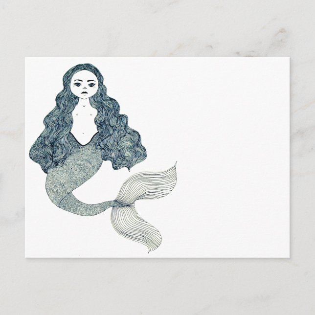 Postal de Mermaid (Anverso)