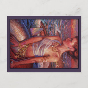 Postal de Mermaid al atardecer