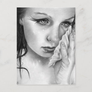 Postal de Mermaid Aquamarine Tides