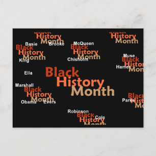 POSTAL DE MES DE HISTORIA NEGRA