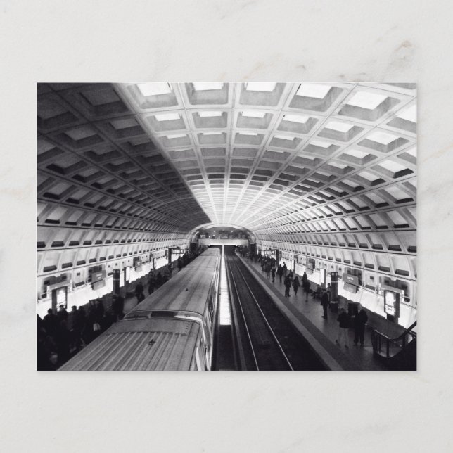 postal de Metro DC (Anverso)