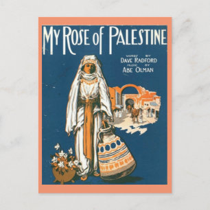 Postal de mi Rosa de Palestina