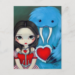 Postal de "mi tarjeta del día de San Valentín muy