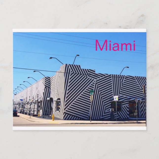 Postal de Miami (Anverso)