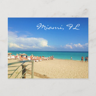 Postal de Miami Beach
