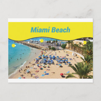 Postal de Miami Beach
