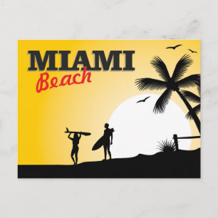 Postal de Miami Beach