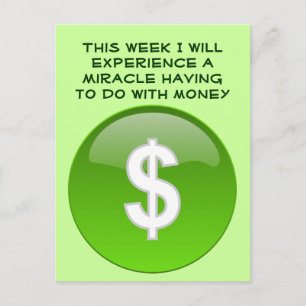 postal de milagro dinero