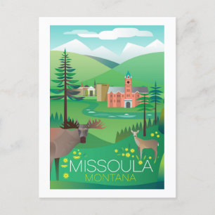 Postal de Missoula, Montana