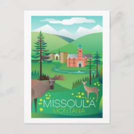 Postal de Missoula, Montana