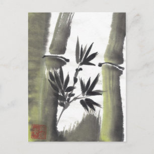 Postal de Misty Bamboo