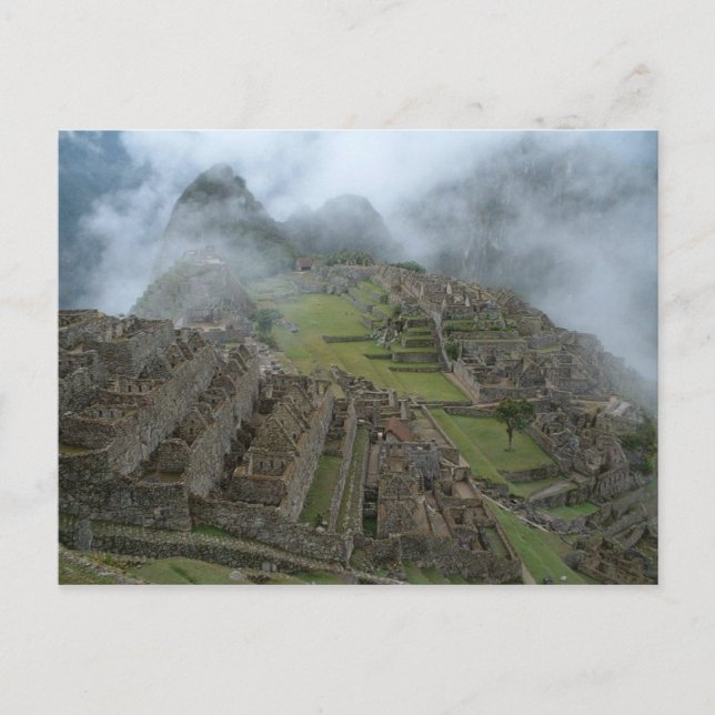 Postal de "Misty Machu Picchu" (Anverso)