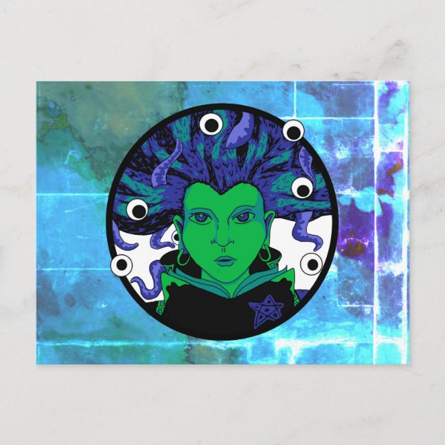 Postal de Mithos Mistress (Anverso)