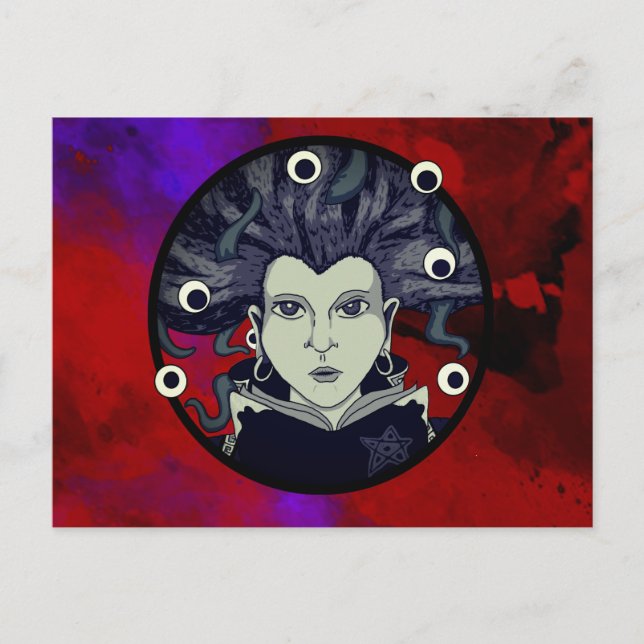 Postal de Mithos Mistress (Anverso)