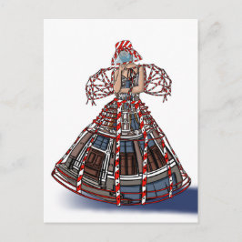 Postal "De moda"