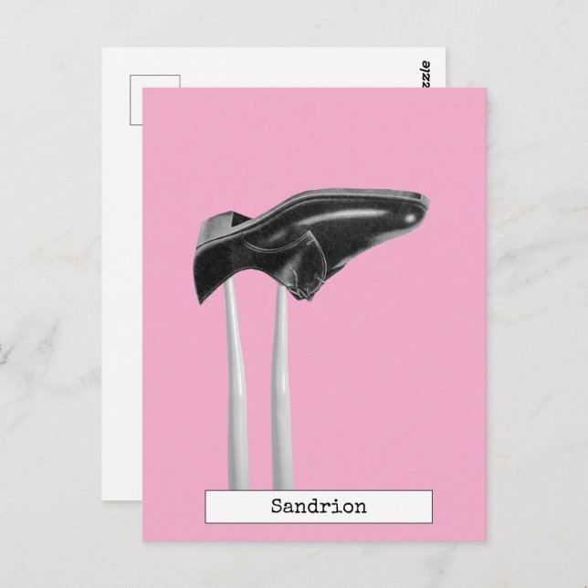 Postal de moda Guay Doll (Anverso / Reverso)