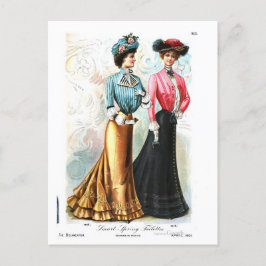 Postal de moda Retro Delineator (6)