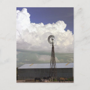 Postal de molino de viento
