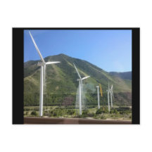 Postal de molino de viento