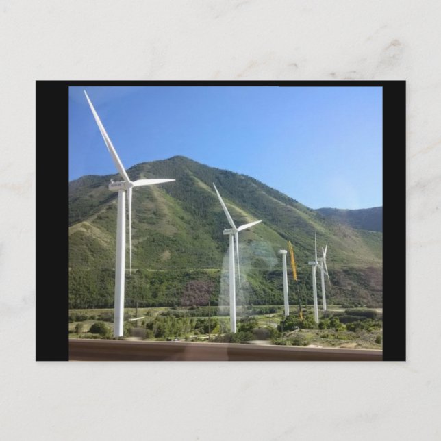 Postal de molino de viento (Anverso)