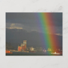 Postal de momento arcoiris de Vancouver