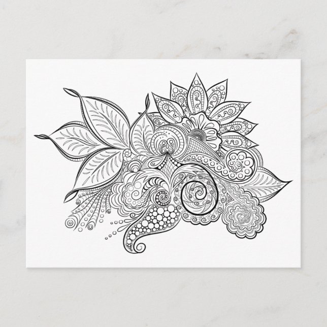 postal de momentos tranquilizadores (Anverso)