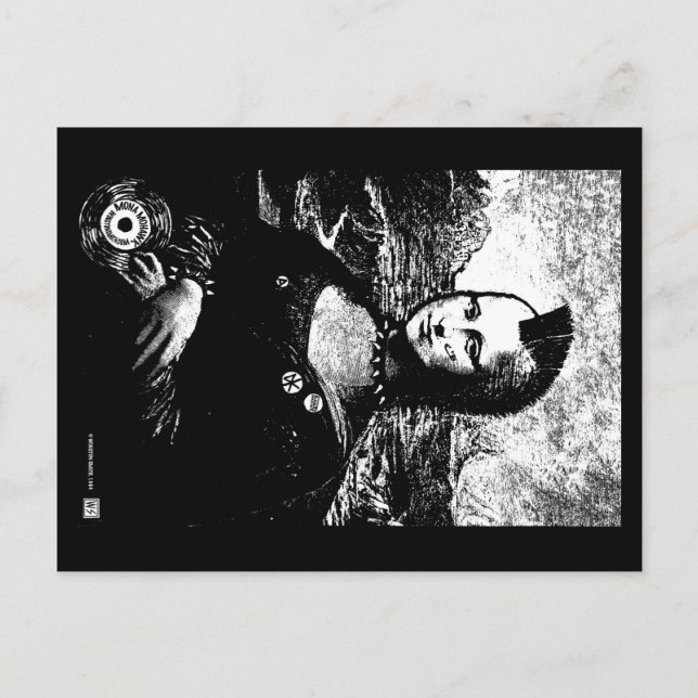 Postal de Mona Mohawk (Anverso)