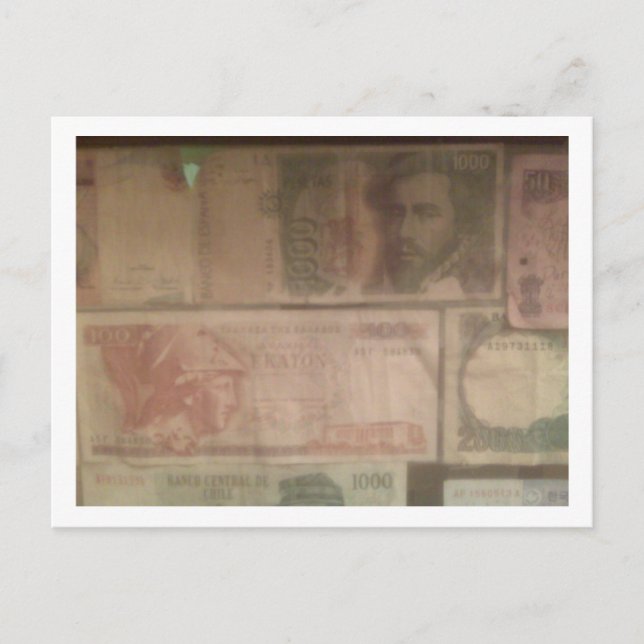 postal de moneda extranjera (Anverso)