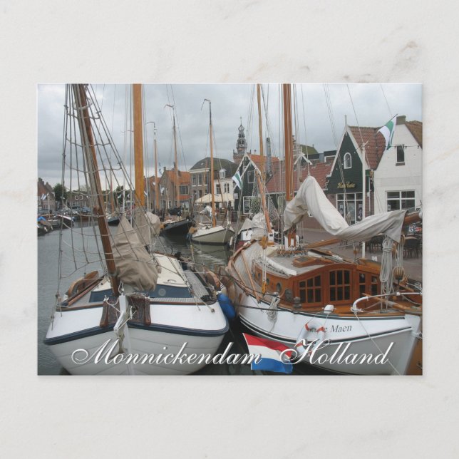 Postal de Monnickendam Holland (Anverso)