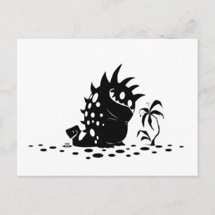 Postal de Monstruo Detallado
