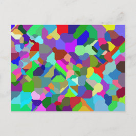 Postal de mosaico inclinado