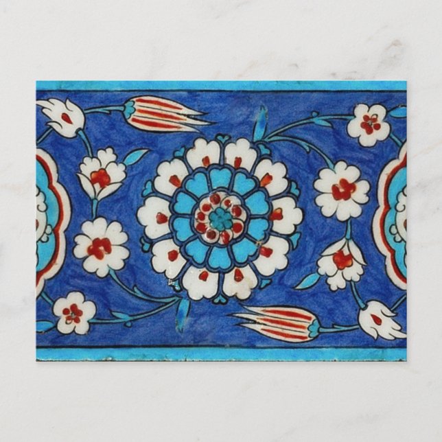 postal de mosaico iznik (Anverso)