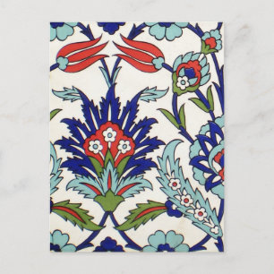 Postal de mosaico turco