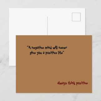 postal de motivación