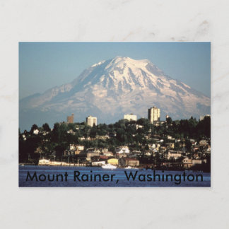 postal de Mount Rainer, Washington