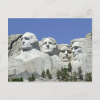 Postal de Mount Rushmore