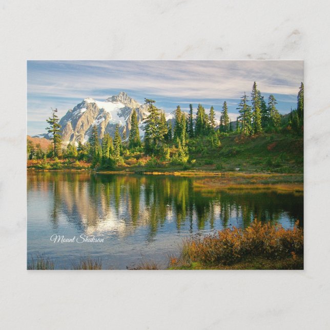 Postal de Mount Shuksan (Anverso)